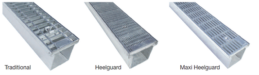 Heelguard Grates
